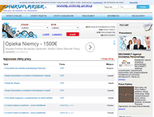 Tablet Screenshot of biurokarier.pl